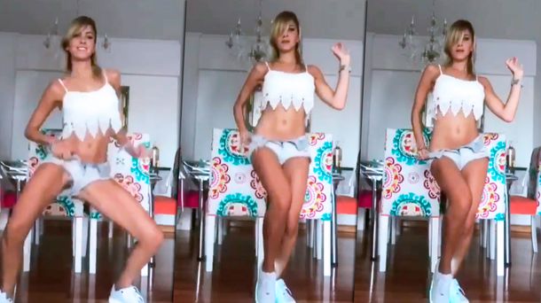 El baile sexy de Candela Ruggeri