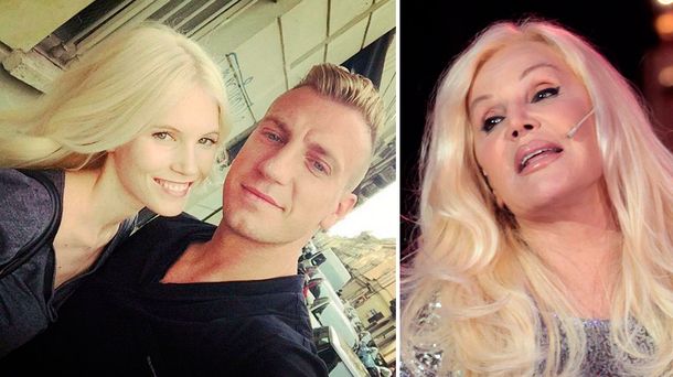 Maxi López, cerca del living de Susana Giménez