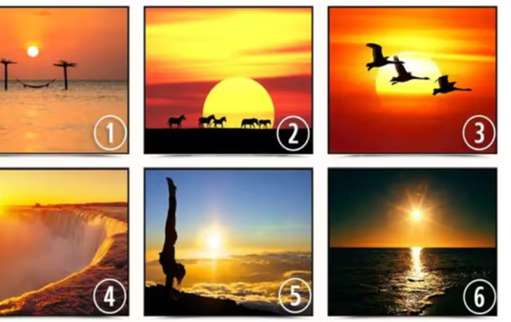 Test Viral: elegí qué atardecer te gusta más.