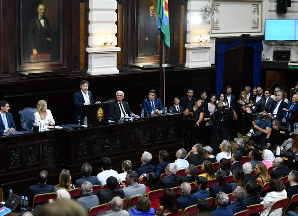 Axel Kicillof en la Legislatura Axel Kicillof en la Legislatura