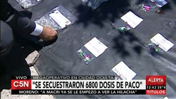 secuestran casi 7 mil dosis de paco y detienen a 6 personas en ciudad oculta secuestran casi 7 mil dosis de paco y detienen a 6 personas en ciudad oculta