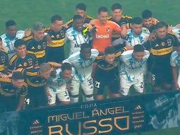el emotivo homenaje a miguel angel russo en boca vs. millonarios el emotivo homenaje a miguel angel russo en boca vs. millonarios