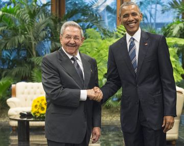 Encuentro histórico: Raúl Castro y Obama reunidos en La Habana