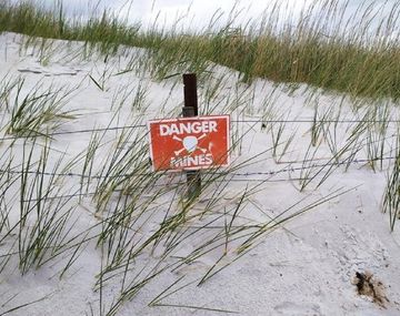 Quedan unas 15 mil minas enterradas en Malvinas