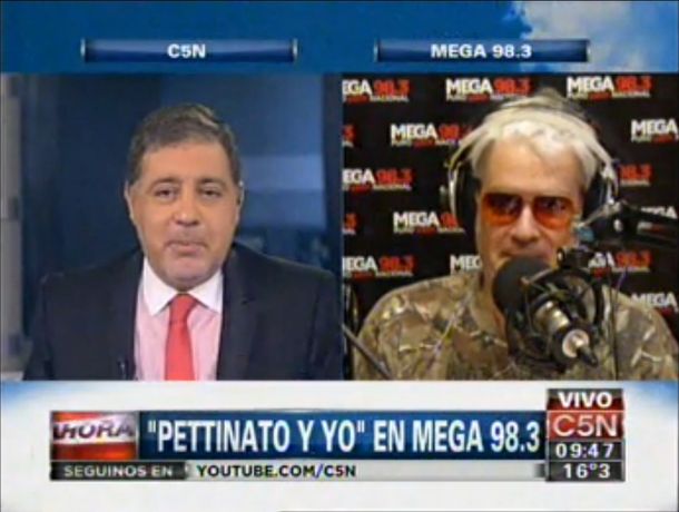 El desopilante dúplex entre Roberto Pettinato y Fabián Doman