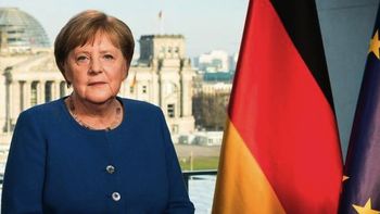 Para Merkel, Alemania atraviesa el mayor desafío desde la Segunda Guerra Mundial por el coronavirus Para Merkel, Alemania atraviesa el mayor desafío desde la Segunda Guerra Mundial por el coronavirus