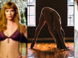 completamente desnuda, griselda siciliani muestra sus destrezas artisticas completamente desnuda, griselda siciliani muestra sus destrezas artisticas