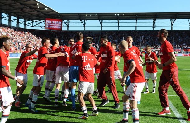 Ya es costumbre: Bayern Munich ganó la Bundesliga por cuarta vez consecutiva