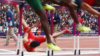 un tropezon muy caro para uno de los favoritos en londres 2012 un tropezon muy caro para uno de los favoritos en londres 2012