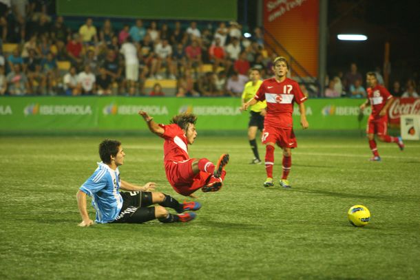 Sub-20: Argentina y Turquía se trenzaron en una batalla campal