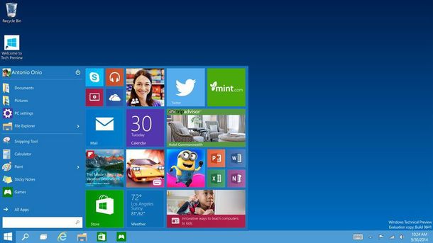Microsoft sorprendió con un nombre: Windows 10