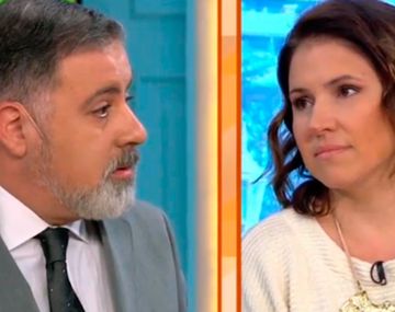 VIDEO: Fuerte cruce en vivo de Doman con Fernanda Iglesias por la violencia de género
