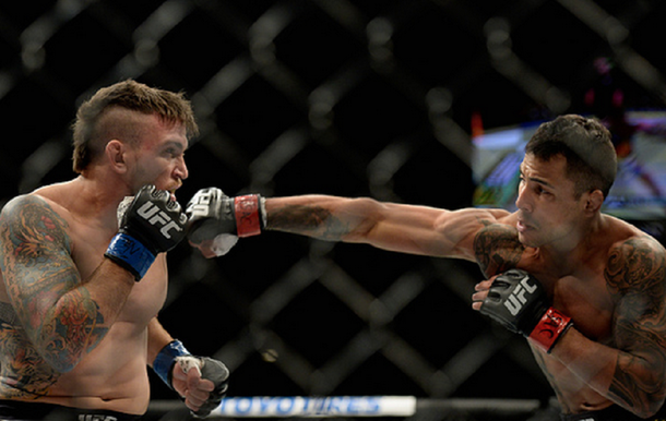 El argentino Nazareno Malegarie no pudo en su debut en UFC