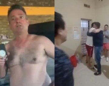 Liberan a concejal libertario detenido por violencia de género: el video festejando con presos