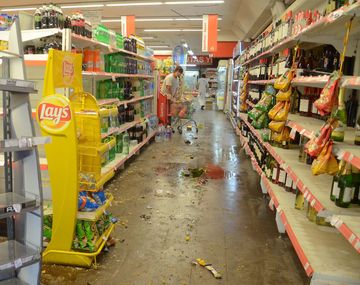 Dramático relato desde un centro comercial saqueado