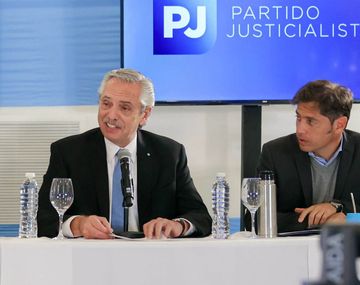 Alberto Fernández como titular del PJ. Foto Archivo