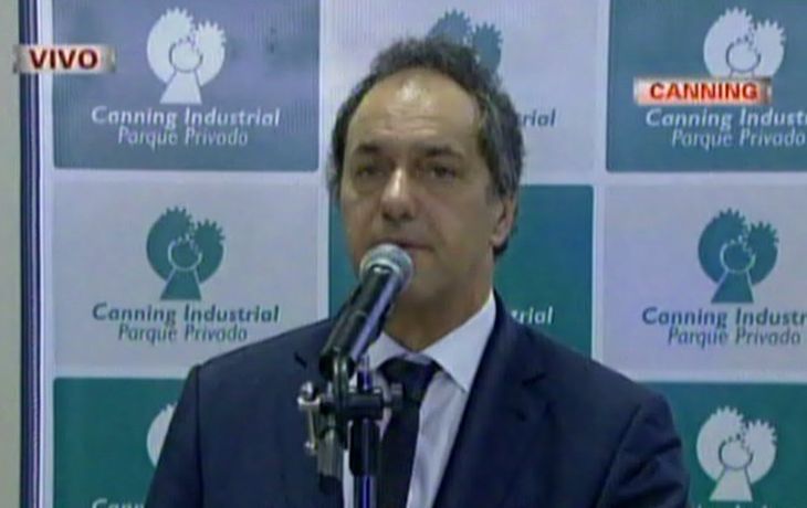 Sé lo que necesita una PyME, aseguró Scioli en un acto