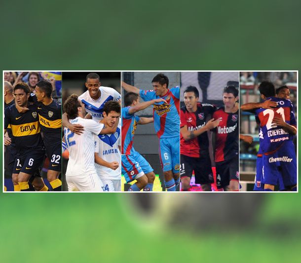 Ya están los cinco equipos argentinos clasificados para la Libertadores 2013