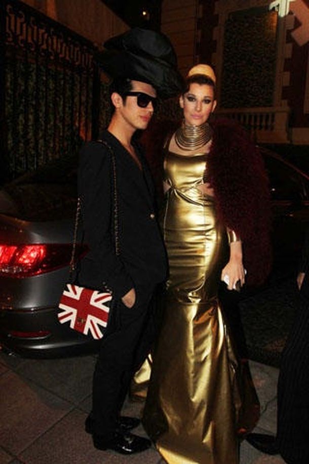 Santiago Artemis y Charlotte Caniggia