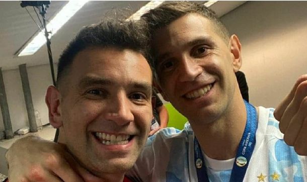 Se incendió el auto del hermano del Dibu Martínez en la Copa Bora y logró salir de milagro