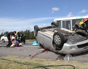 Accidente fatal en San Pedro: Dos muertos tras un vuelco en la Ruta 9