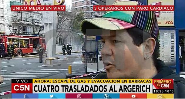 El testimonio de un obrero que ayudó en el escape de gas: Los operarios no respiraban