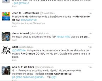 Las repercusiones en las redes sociales por la tragedia