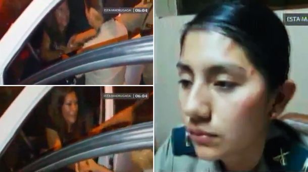 Manejó borracha, mordió a una policía y chocó un patrullero