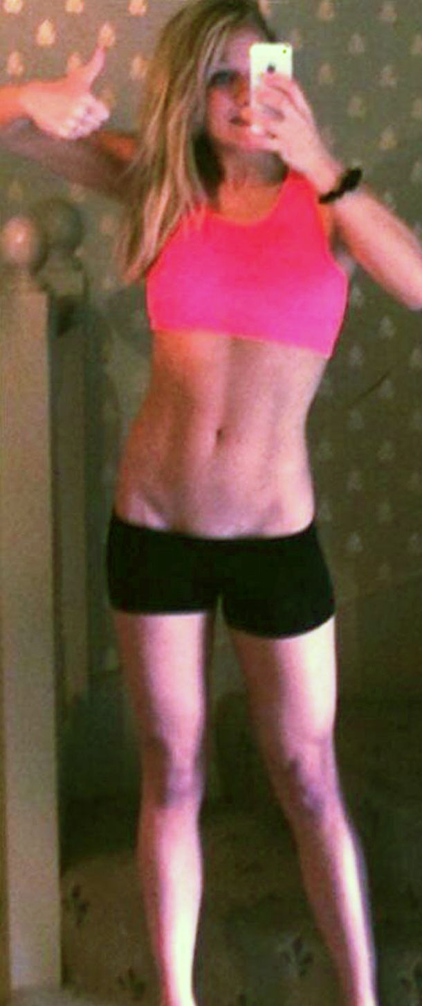 Chloe Madeley da cuenta de su trabajo en el gimnasio