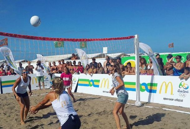 McDonald´s realizó sus clínicas de Beach Voley