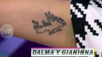 insolito: se tatuo las islas malvinas con los nombres de dalma y gianinna insolito: se tatuo las islas malvinas con los nombres de dalma y gianinna