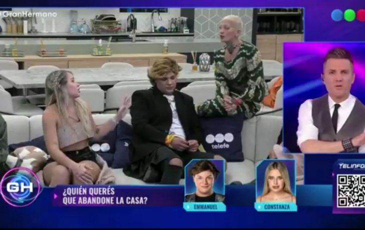 Fuerte cruce de Coty y Furia en el vivo de Gran Hermano: Que se vaya la mugrosa