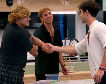 Los tres finalistas de Gran Hermano 2023.
