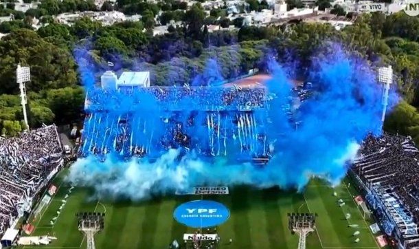 Fiesta en el Bosque: así fue el recibimiento de la hinchada de Gimnasia para el clásico con Estudiantes