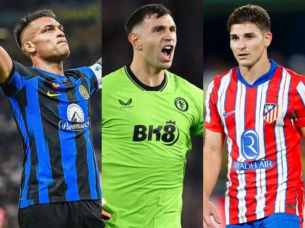 Las estrellas de la Selección Argentina que podrían cruzarse en la Champions League 2025