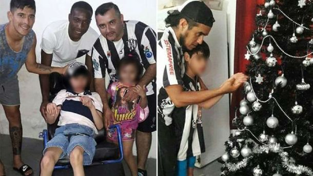 Un chico con parálisis armá el arbolito - Crédito:&nbsp;diariopanorama.com