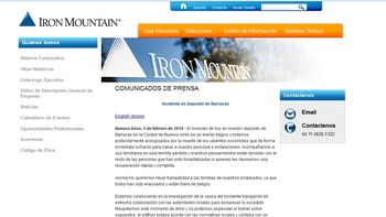 la empresa dice que el deposito tenia deteccion de llamas la empresa dice que el deposito tenia deteccion de llamas