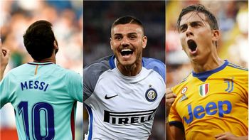 Messi, Icardi y Dybala Messi, Icardi y Dybala