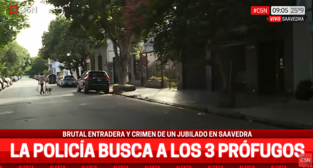 Brutal entradera a un jubilado en Saavedra: perdió la vida por un infarto