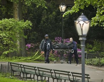 Hallaron dos cuerpos dentro del Central Park de Nueva York