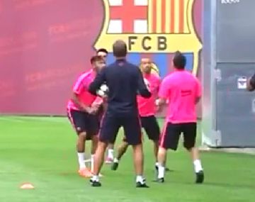 A puro lujo: mirá la increíble demostración con Messi