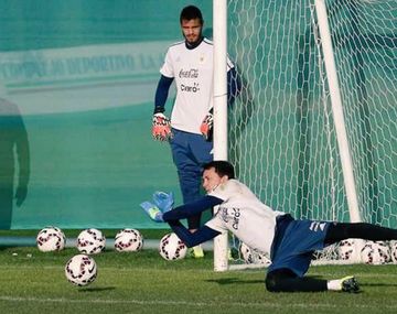 Marchesín ya está en Chile y se sumó a la Selección