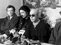 La única vez que Indio Solari dio una conferencia de prensa junto a Patricio Rey y sus Redonditos de Ricota