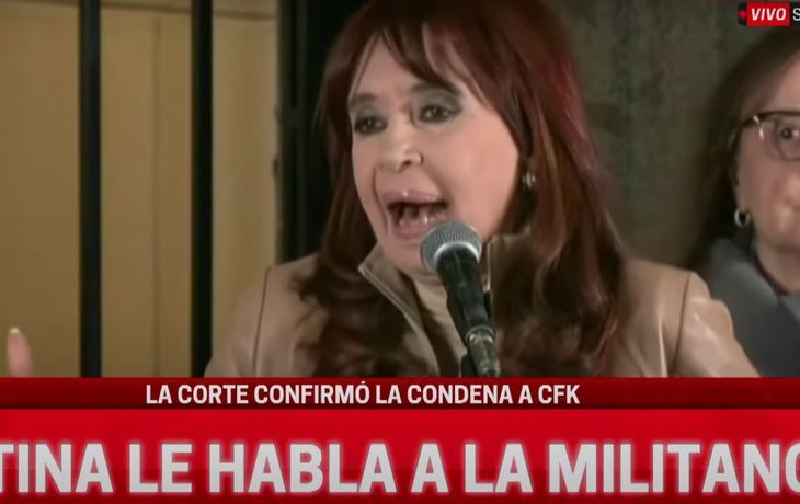 Habló Cristina Kirchner tras la ratificación de la condena por la causa Vialidad
