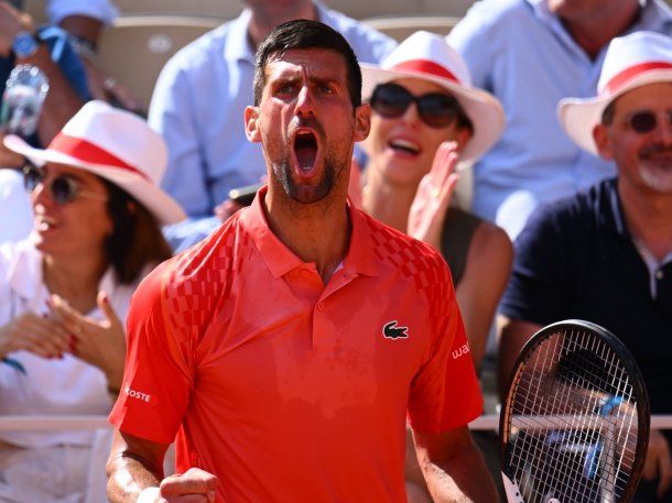 Roland Garros: Novak Djokovic venció a Carlos Alcaraz y es finalista