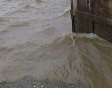 Alerta de tormenta: así está la costanera ahora