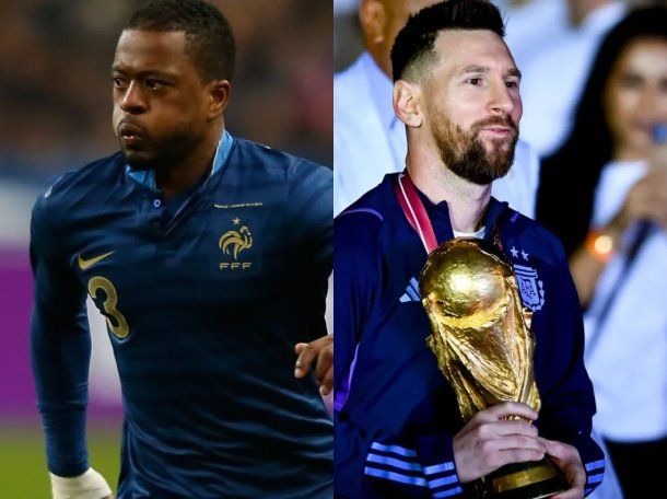 Evra volvió a insinuar que el Mundial 2022 fue regalado a Messi: Estaba todo escrito