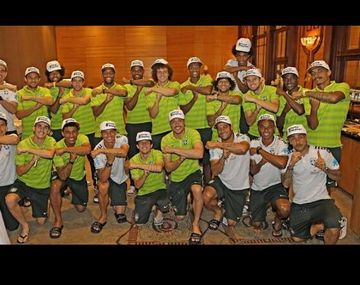 Força Neymar: el apoyo del plantel de Brasil antes del partido con Alemania