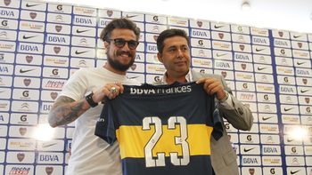 el regreso: daniel osvaldo ya se sumo al plantel de boca el regreso: daniel osvaldo ya se sumo al plantel de boca