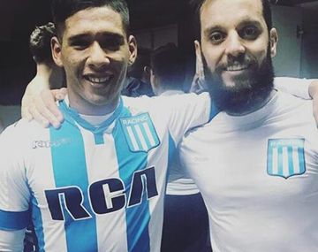 Un jugador de Racing subió una foto y dejó en evidencia a un compañero